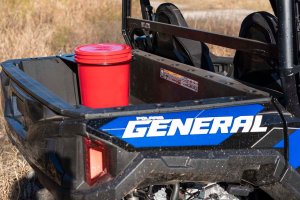 Polaris Ranger Crew XP 1000 Premium 5 Gallon Bucket Holder - Rough Country - Rough Country 5 Gallon - Black - '20-'23